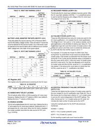 ISL12030IBZ Datasheet Page 18