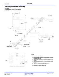 ISL12058IRUZ-T Datasheet Page 17