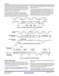 ISL12082IUZ Datasheet Page 21