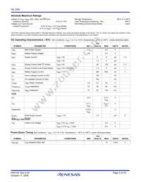 ISL1209IU10-TK Datasheet Page 3