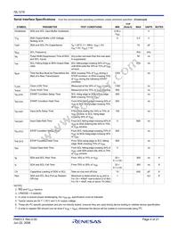 ISL1218IUZ-T Datasheet Page 4