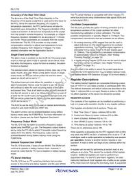 ISL1219IUZ-T Datasheet Page 11