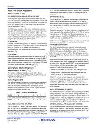 ISL1219IUZ-T Datasheet Page 13