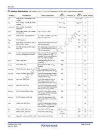 ISL1221IUZ Datasheet Page 4