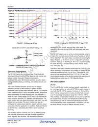 ISL1221IUZ Datasheet Page 7