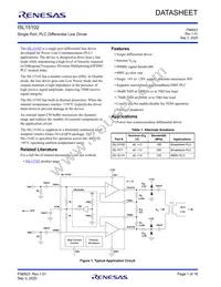 ISL15102IRZ Datasheet Cover