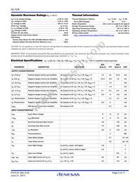 ISL1539IVEZ Datasheet Page 2