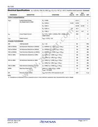 ISL1539IVEZ Datasheet Page 3