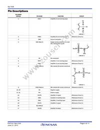 ISL1539IVEZ Datasheet Page 4