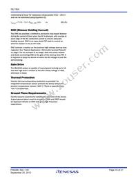 ISL1904FAZ-T7A Datasheet Page 19