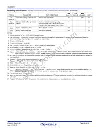 ISL22323WFR16Z-TK Datasheet Page 8