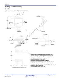 ISL22323WFR16Z-TK Datasheet Page 19