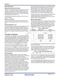 ISL22329WFU10Z-TK Datasheet Page 9