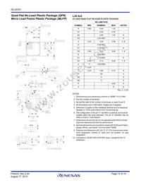 ISL22343WFV20Z-TK Datasheet Page 18