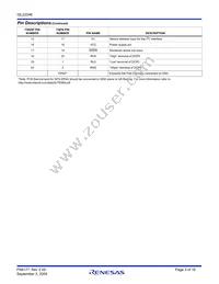 ISL22346WMVEP-TK Datasheet Page 3
