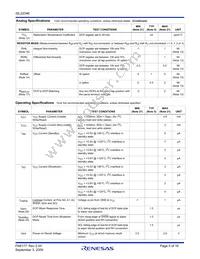 ISL22346WMVEP-TK Datasheet Page 5