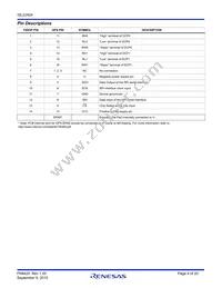 ISL22424TFR16Z-TK Datasheet Page 4