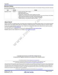 ISL22424TFR16Z-TK Datasheet Page 18