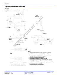 ISL22424TFR16Z-TK Datasheet Page 20