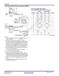 ISL22429WFU10Z-TK Datasheet Page 13