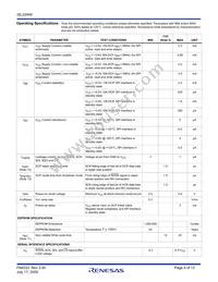 ISL22449UFV14Z-TK Datasheet Page 4