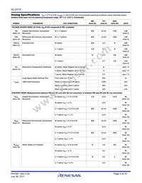 ISL23318UFUZ-TK Datasheet Page 5