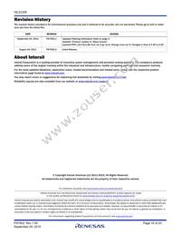 ISL23328UFVZ-TK Datasheet Page 18