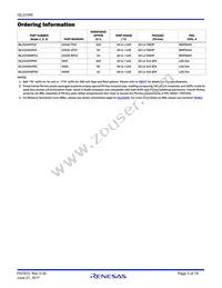 ISL23345UFRZ-T7A Datasheet Page 3