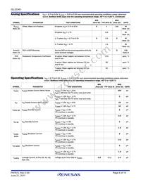 ISL23345UFRZ-T7A Datasheet Page 6