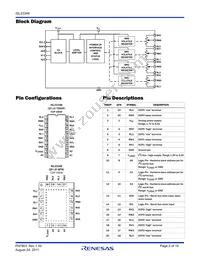 ISL23348WFRZ-TK Datasheet Page 2