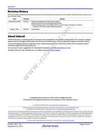 ISL23418WFUZ-TK Datasheet Page 18