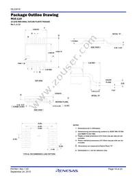 ISL23418WFUZ-TK Datasheet Page 19