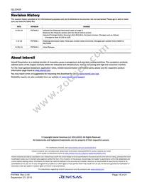 ISL23428UFRUZ-T7A Datasheet Page 19