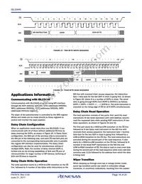 ISL23445WFRZ Datasheet Page 16