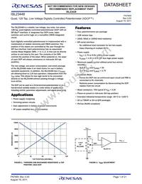 ISL23448WFRZ-T7A Datasheet Cover