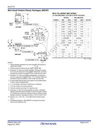 ISL23710WIU10Z Datasheet Page 8