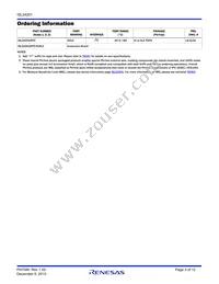 ISL24201IRTZ Datasheet Page 3