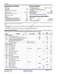 ISL24201IRTZ Datasheet Page 4