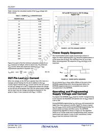 ISL24201IRTZ Datasheet Page 8