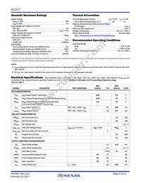 ISL24211IRTZ Datasheet Page 4