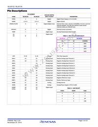 ISL26134AVZ Datasheet Page 3