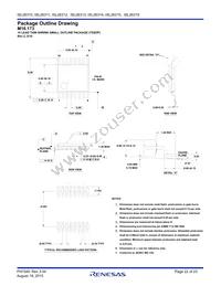 ISL26310FBZ-T7A Datasheet Page 22