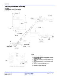 ISL267450IUZ-T Datasheet Page 19