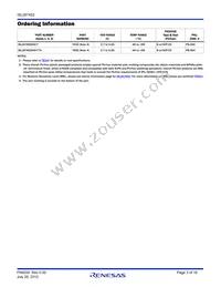 ISL267452IHZ-T Datasheet Page 3