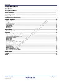 ISL267452IHZ-T Datasheet Page 4