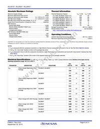 ISL28107FRTZ-T7A Datasheet Page 6