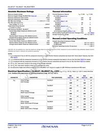 ISL28127FBZ-T7A Datasheet Page 6