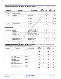 ISL28127FBZ-T7A Datasheet Page 8