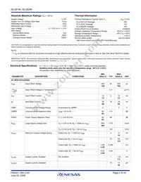 ISL28146FHZ-T7 Datasheet Page 2