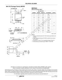 ISL28168FHZ-T7 Datasheet Page 16